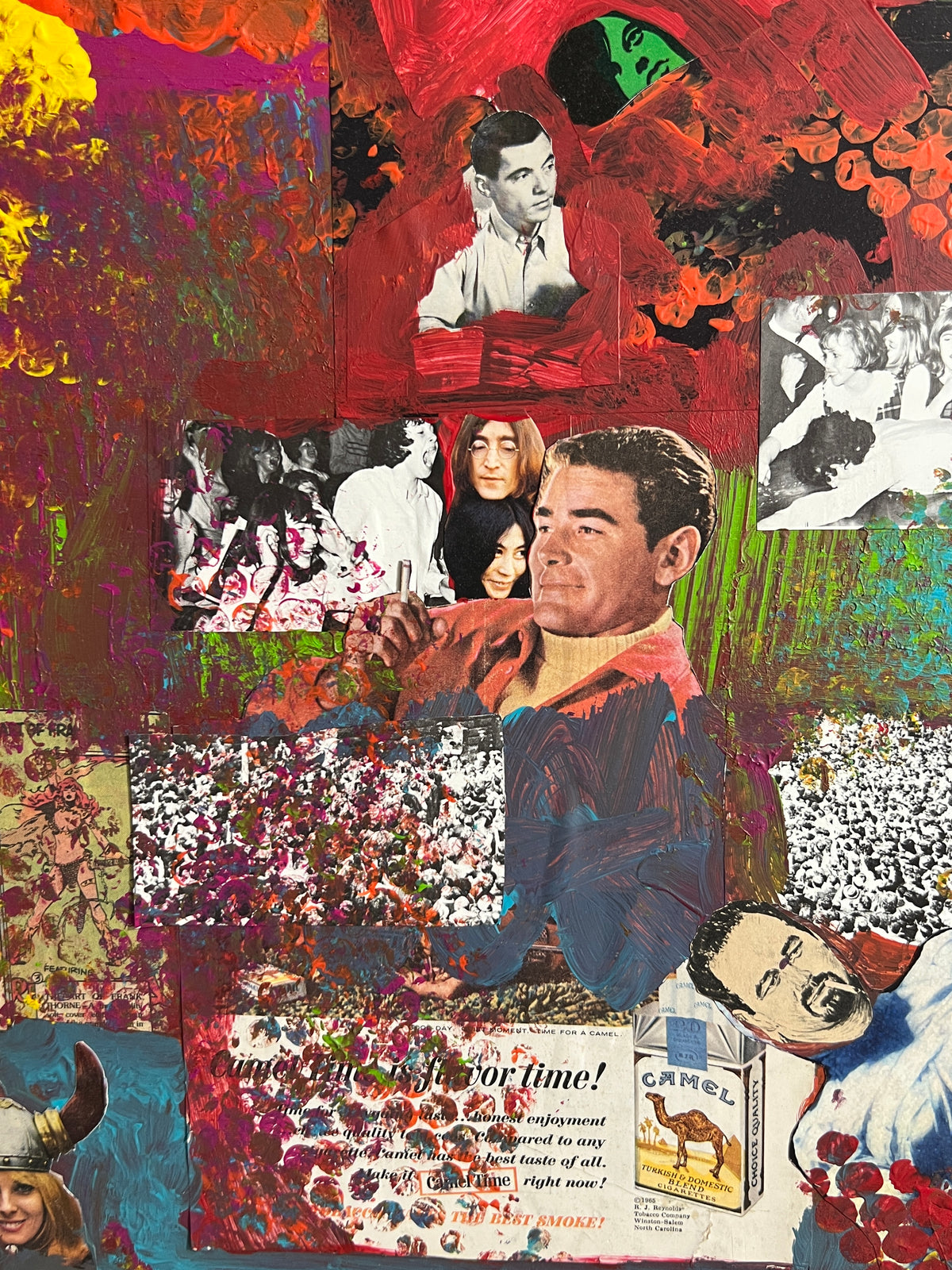 Static from Another Time | Original Mixed Media Artwork